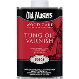 OLD MASTERS 50508 WOOD CARE TUNG OIL VARNISH