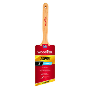 WOOSTER 4231 3" ALPHA FIRM MICRO TIP ANGLE SASH PAINT BRUSH
