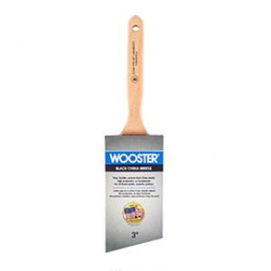 WOOSTER Z1293 3" PRO CLASSIC FIRM BLACK CHINA BRISTLE ANGLE SASH BRUSH