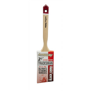 ARROWORTHY 5022 2-1/2" TRADESMAN BLACK CHINA BRISTLE ANGULAR SASH BRUSH
