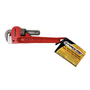 G-FORCE 24050 8" STEEL PIPE WRENCH I-BEAM HANDLE