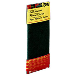 3M 7413 4.375" X 11" HAND SANDING PAINT & VARNISH STRIPPING PAD GREEN COARSE