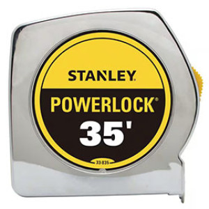 STANLEY 33-835 POWERLOCK 35' X 1" TAPE RULE