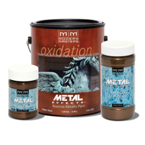 MODERN MASTERS ME396-06 6 OZ BRONZE REACTIVE OXIDIZING PAINT