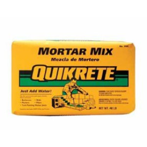 PACKAGE PAVEMENT QUIKRETE 1102-40 40 LB MORTAR MIX