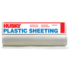 POLY AMERICA CF0416C 16' X 100' 4 MIL CLEAR POLYETHYLENE PLASTIC FILM