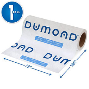 DUMOND CHEMICAL 1324 PEEL AWAY LAMINATED PAPER 13" X 300' ROLL