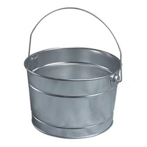IPL 1130947 2.5 QUART METAL PAIL WITH HANDLE