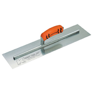 KRAFT CF228PF 18" X 4-1/2" CARBON STEEL CEMENT FINISH TROWEL WITH ERGO HANDLE