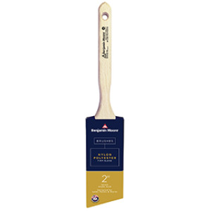 BENJAMIN MOORE U61720-017 2" NYLON/POLYESTER FIRM BLEND ANGLE SASH BRUSH USA