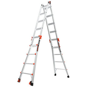 LITTLE GIANT 15422 VELOCITY IA 7'-19' ALUMINUM ARTICULATED EXTENSION LADDER