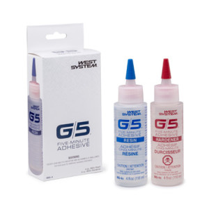 WEST SYSTEM 865-4 G/5 FIVE-MINUTE ADHESIVE
