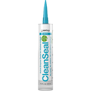 SASHCO CLEAN SEAL 11073 10.5 OZ WHITE ACTIVE ENZYME CAULK KITCHEN & BATH