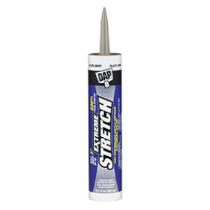 DAP 18711 10.1 OZ EXTREME STRETCH PREMIUM CRACKPROOF ELASTO SEALANT SLATE GRAY