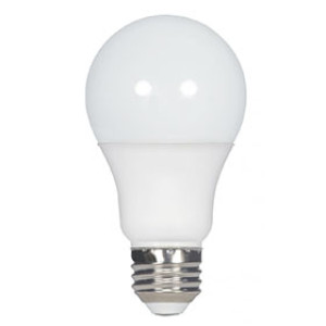 SATCO S29810 11W A19 LED MED BASE 2700K BULB DIMMABLE 220DEG BEAM SPREAD 120V
