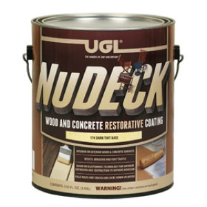 UGL NUDECK 831814 176 DARK TINT BASE WOOD AND CONCRETE RESTORATIVE COATING