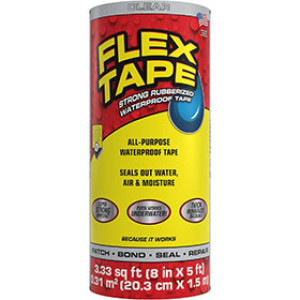 FLEX TAPE TFSCLRR0805 8" X 5' CLEAR