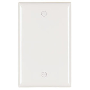 PASS & SEYMOUR  TP13WCC30 1-GANG THERMOSTAT BLANK WALL PLATE WHITE
