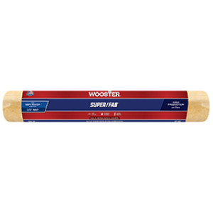 WOOSTER R240 18" X 1/2" SUPER/FAB GOLDEN YELLOW KNIT ROLLER COVER