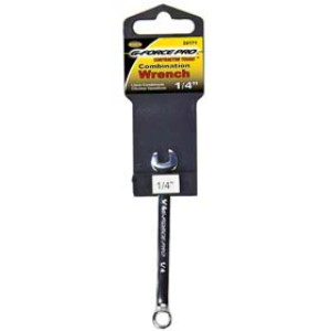 G-FORCE 24171 1/4" CHROME VANADIUM COMBINATION WRENCH