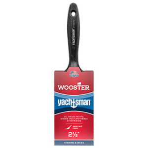 WOOSTER Z1120 2-1/2" YACHTSMAN SYNTHETIC WHITE CHINA FLAT BEAVERTAIL BRUSH