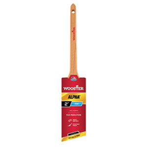 WOOSTER 4230 2" ALPHA FIRM MICRO TIP THIN ANGLE RATTAIL PAINT BRUSH