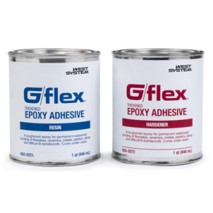 WEST SYSTEM 655-2QT G/FLEX 655 QUART THICKENED EPOXY ADHESIVE 2-PACK
