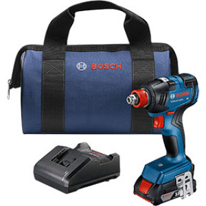 BOSCH GDX18V-1800B12 18V 2-IN-1 1/4" & 1/2" BIT/SOCKET IMPACT DRIVER/WRENCH KI