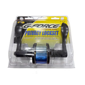 G-FORCE PRIVACY WAVE LEVER LOCKSET OIL RUBBED BRONZE FINISH