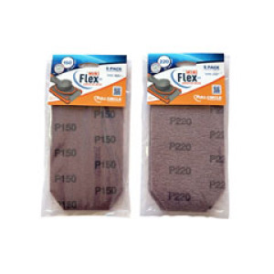 FULL CIRCLE MINI MESH 220 GRIT MESH ABRASIVE 5-PACK