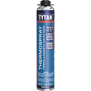 TYTAN 51767 29 OZ PROFESSIONAL THERMOSPRAY THERMAL & ACOUSTIC GUN PU FOAM