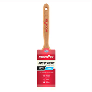 WOOSTER Z1202 2-1/2" PRO CLASSIC FIRM BLACK CHINA BRISTLE FLAT SASH BRUSH