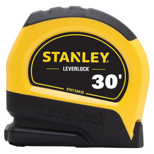 STANLEY STHT30830L 30' X 1" LEVERLOCK TAPE MEASURE