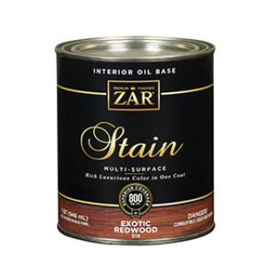 UGL ZAR 831469 EXOTIC REDWOOD INTERIOR MULTI-SURFACES OIL-BASED STAIN