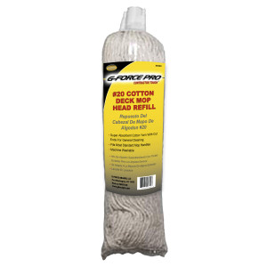 G-FORCE #20 COTTON DECK MOP HEAD REFILL