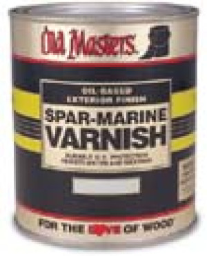 OLD MASTERS 92510 SEMI-GLOSS SPAR MARINE VARNISH SPRAY EXTERIOR COATING