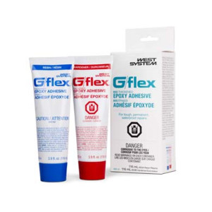 WEST SYSTEM 655-8 G/FLEX 655 4 OZ THICKENED EPOXY ADHESIVE 2-PACK
