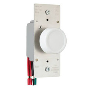 PASS & SEYMOUR  R603PLTKV 600W 1-POLE INCANDESCENT RFI 3-WAY ROTARY DIMMER