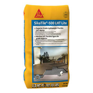 SIKATILE 500 30LB GREY SUPERIOR LIGHTWEIGHT FLEXIBLE LARGE & HEAVY TILE MORTAR