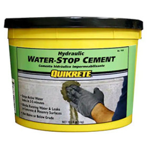 PACKAGE PAVEMENT QUIKRETE 1126-11 10 LB HYDRAULIC WATER-STOP CEMENT