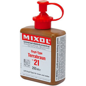 MIXOL G/21 200 ML LW-OXIDE-TYPE OXIDE TERRA BROWN UNIVERSAL TINTING PASTE