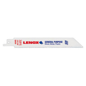 LENOX 20581 S810R 8" X 3/4" 10TPI MULTI-PURPOSE RECIPROCATING SAW BLADE 1-PACK