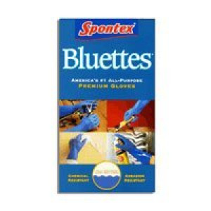 SPONTEX BLUETTES 34331128 LARGE ALL PURPOSE HOUSEHOLD GLOVES