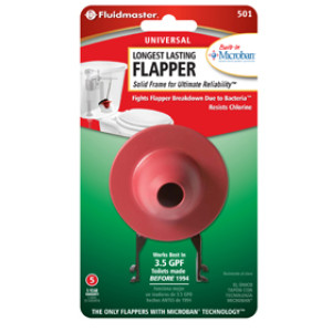 FLUIDMASTER 501P21 BULL'S EYE HARSH WATER FLAPPER