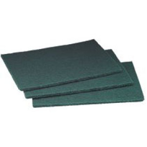 3M 96 SCOTCH-BRITE 6" X 9" GENERAL PURPOSE SCOURING PAD GREEN