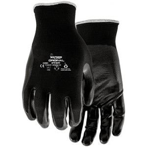 WATSON 390-X STEALTH ORIGINAL NITRILE PALM NYLON SHELL COATED X-LARGE