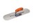 KRAFT CF437PF 14" X 4" CARBON STEEL POOL TROWEL ERGO HANDLE - 6" SHANK