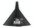 CUSTOM ACCESSORIES CUST31116 3564 2 QUART PLASTIC FUNNEL BLACK