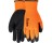 BOSS B93224-L LARGE HI-VIS ORANGE LATEX COATED BRUSHED LINED PALM