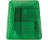 MIDSTATE 201303 ECOSMART 6" GREEN MINI ROLLER TRAY WITH GRID
